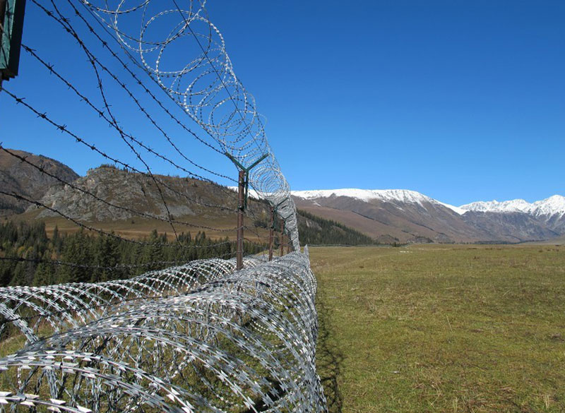 新疆邊防刀片型滾（gǔn）籠